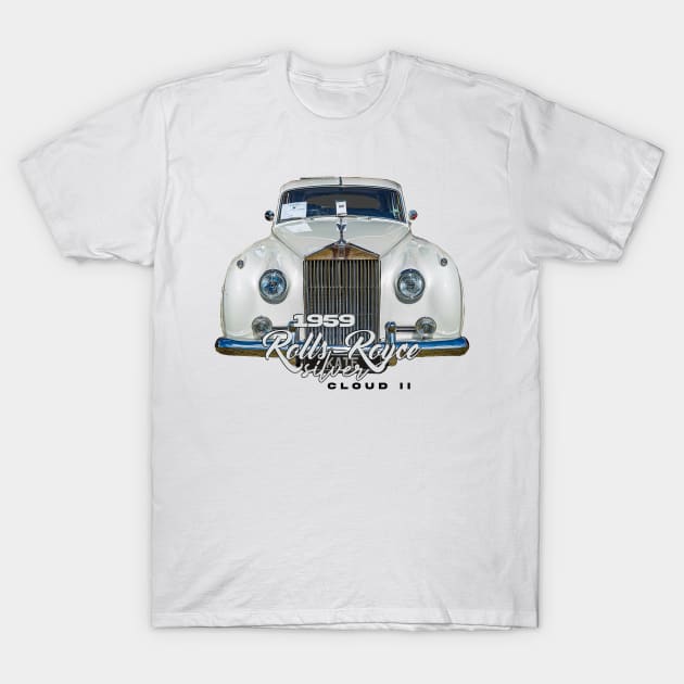 1959 Rolls-Royce Silver Cloud II T-Shirt by Gestalt Imagery